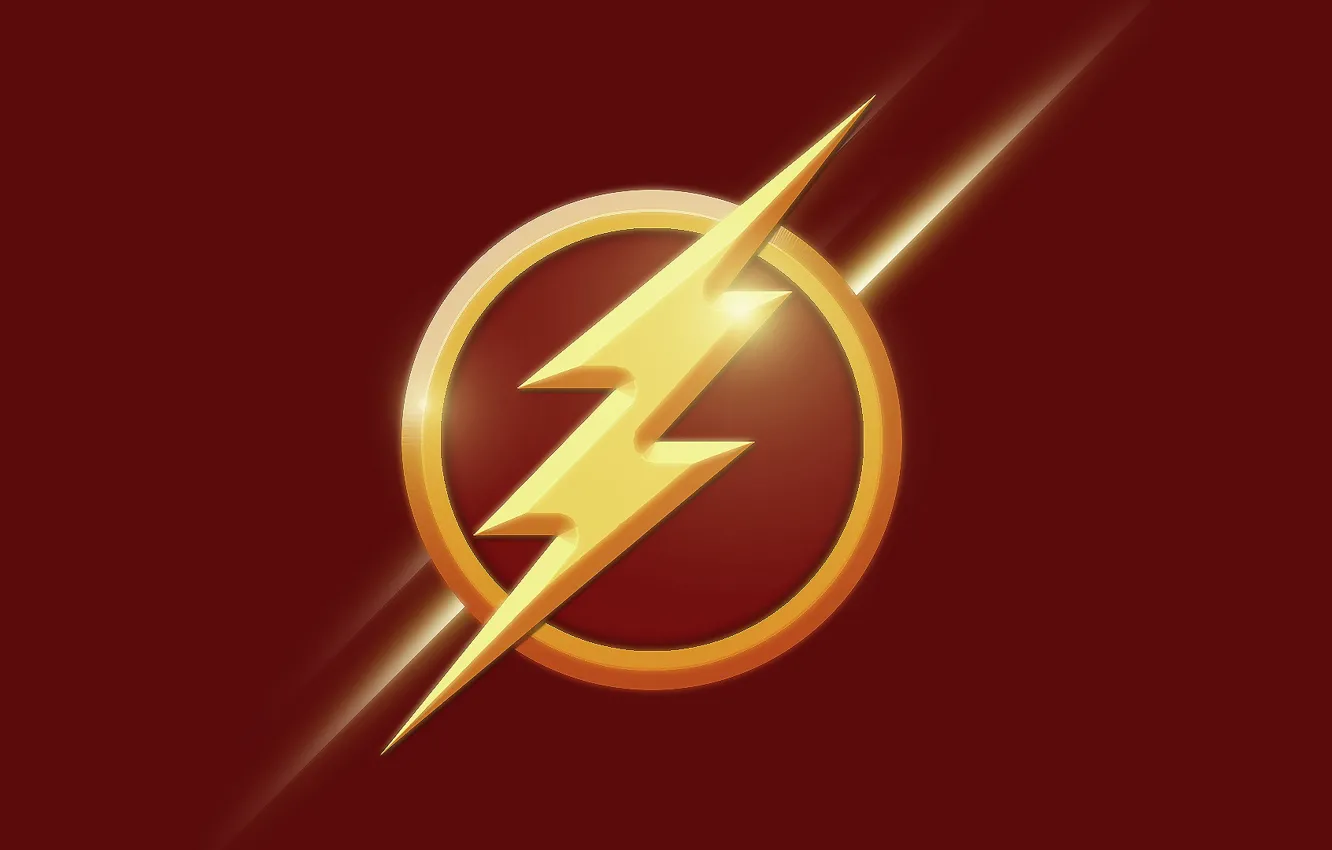 Фото обои logo, Lightning, DC comics, The Flash, Barry Allen