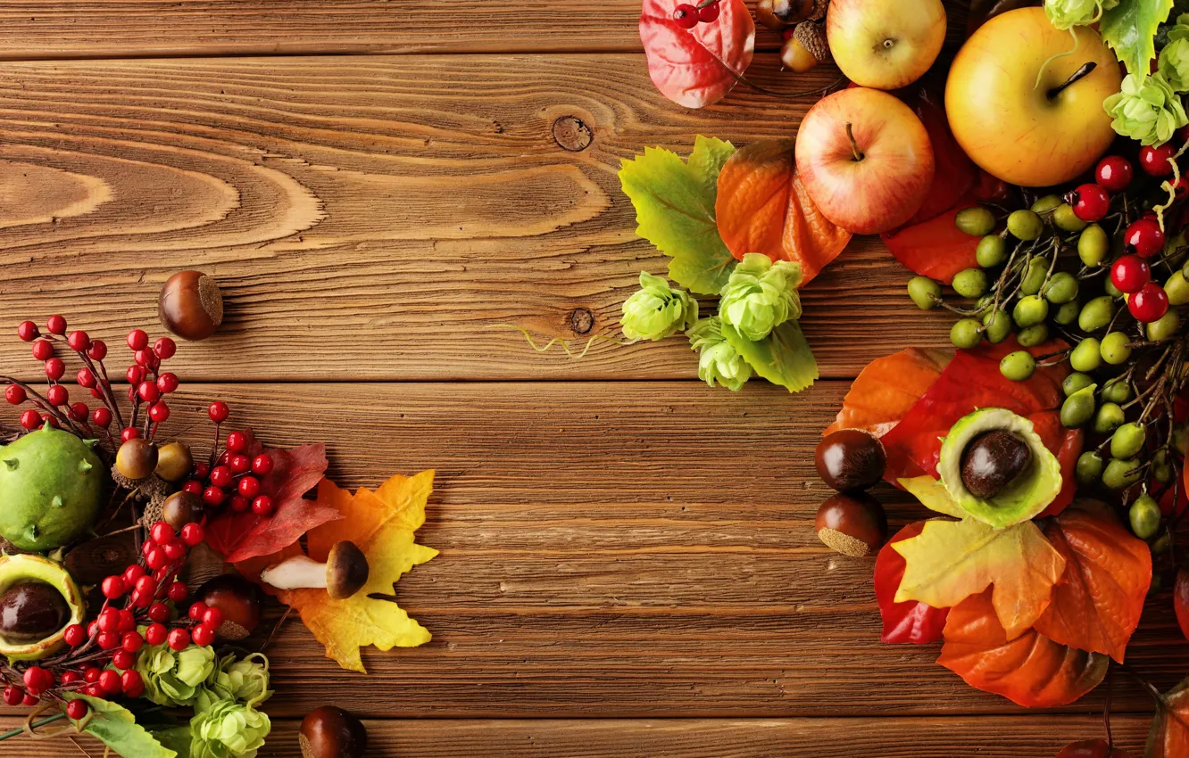 Фото обои осень, листья, яблоки, натюрморт, autumn, leaves, fruit, still life