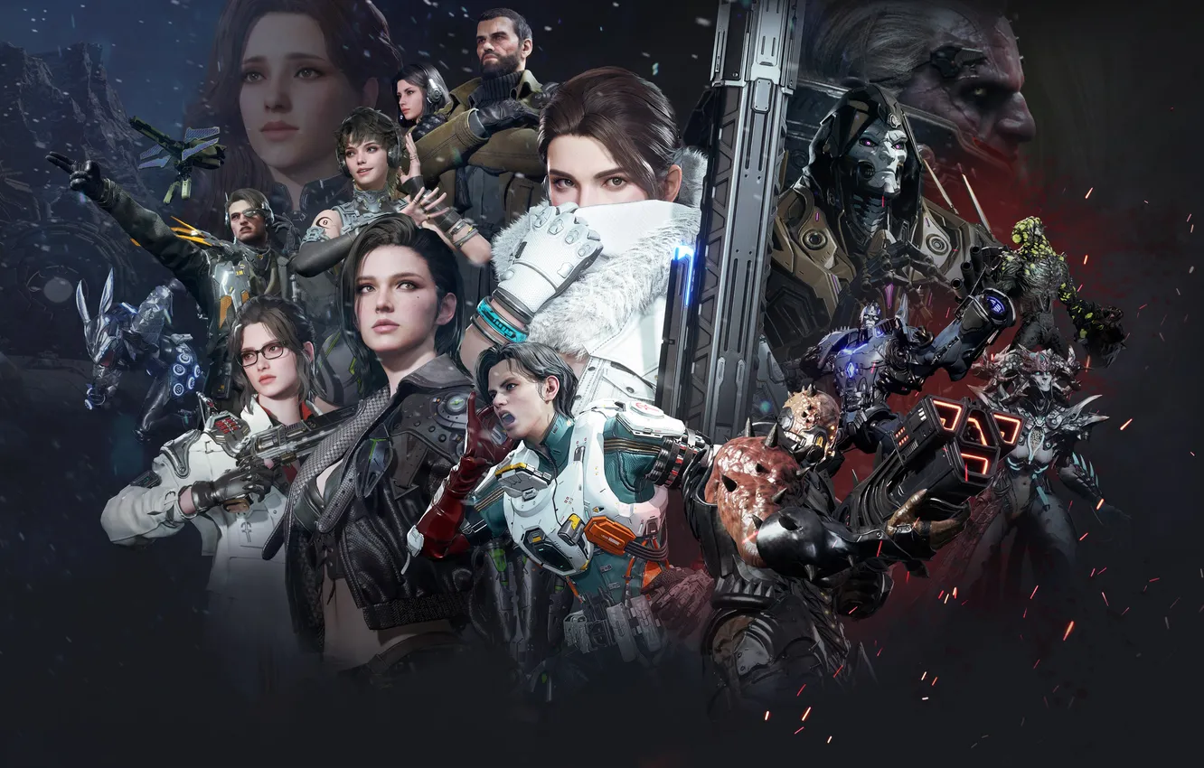 Фото обои games, Character Art, 2024 Games, The First Descendant