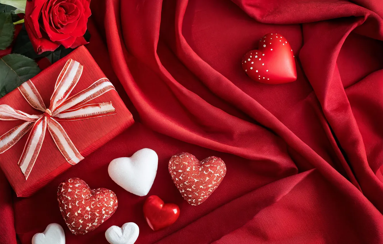 Фото обои любовь, подарок, романтика, сердце, love, happy, День святого Валентина, romantic
