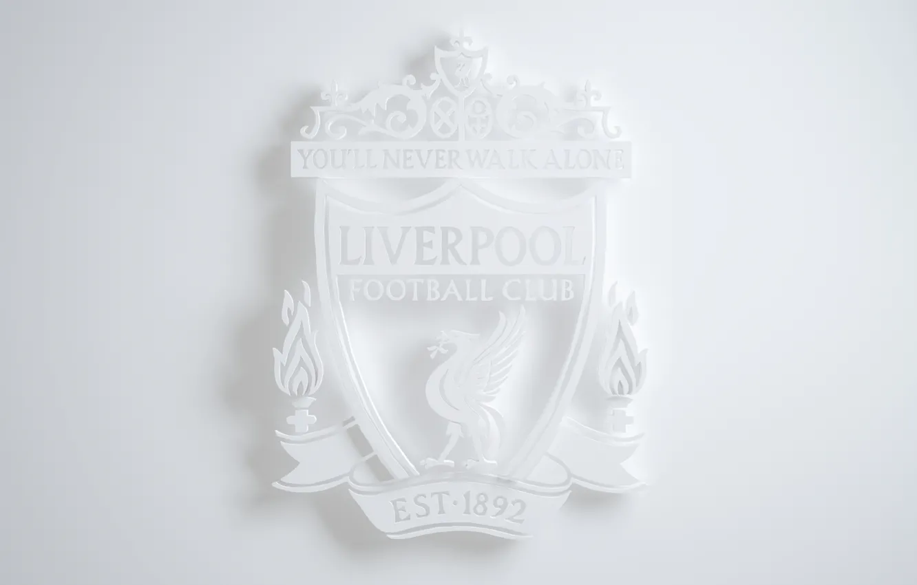Фото обои wallpaper, sport, logo, football, Liverpool FC