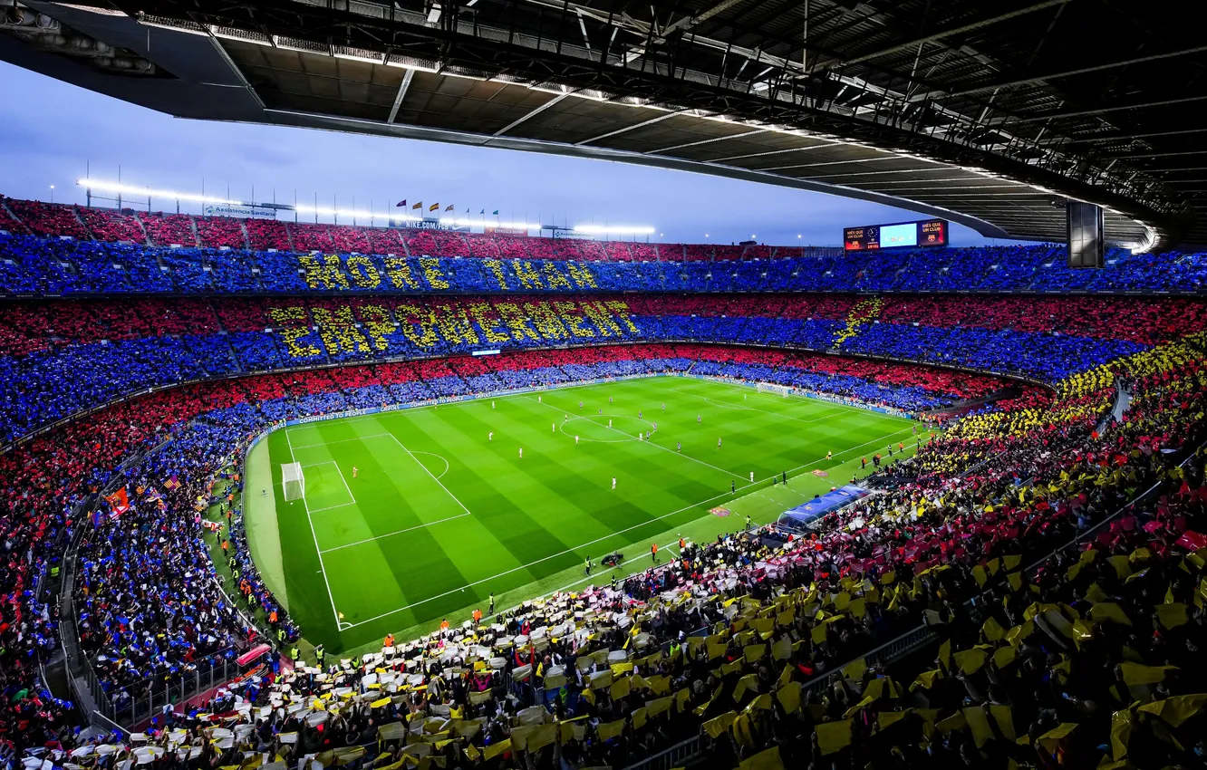 Фото обои stadium, Barcelona, Spain, Camp Nou, FC Barcelona, sports