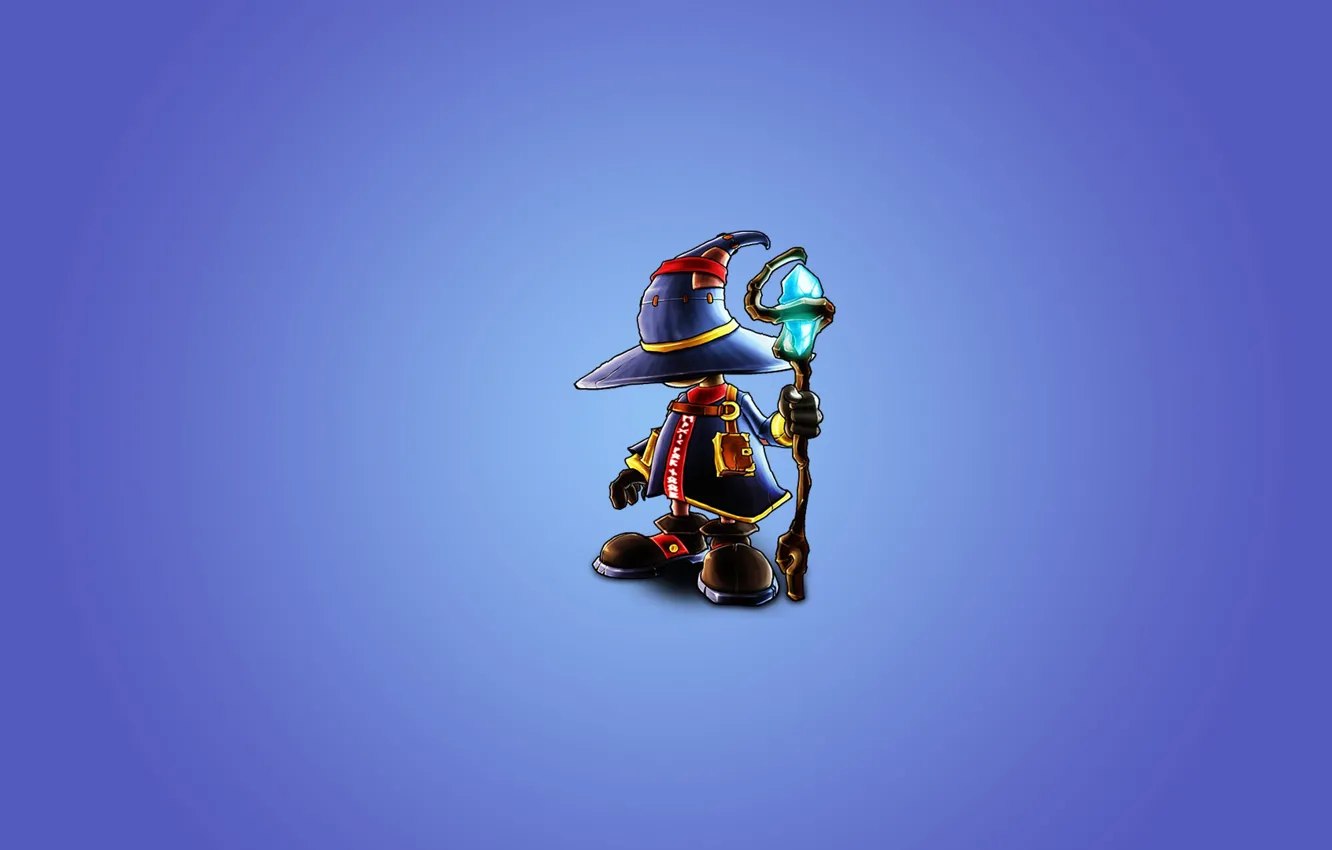 Фото обои Game, crystal, Mage, Dungeon Defenders