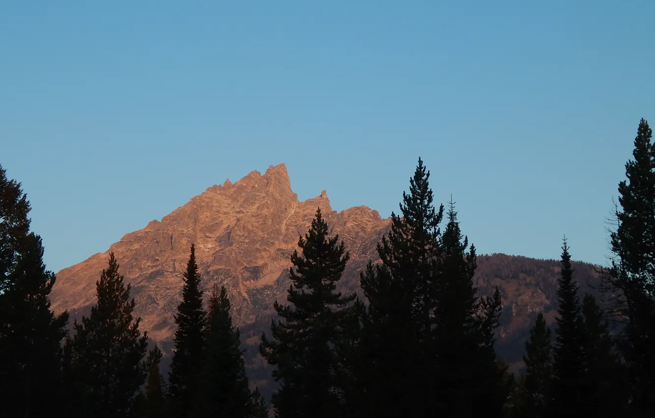 Фото обои горы, природа, красиво