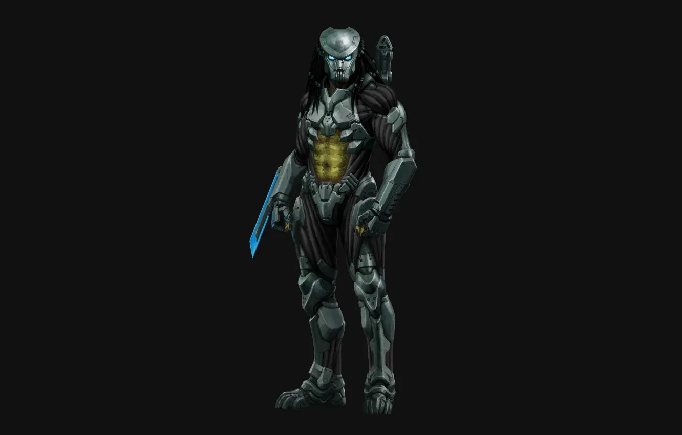 Фото обои фантастика, хищник, инопланетянин, Predator