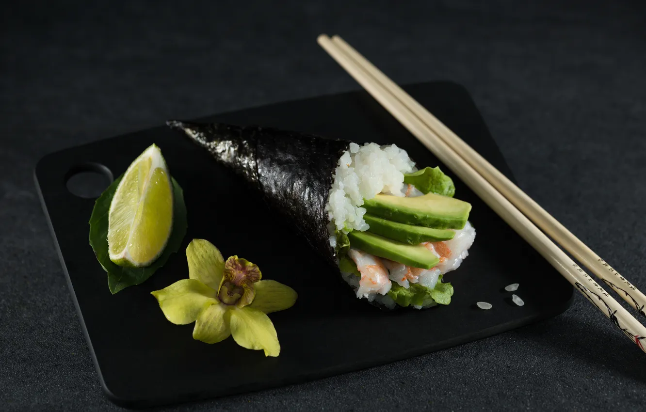 Фото обои еда, палочки, Sushi