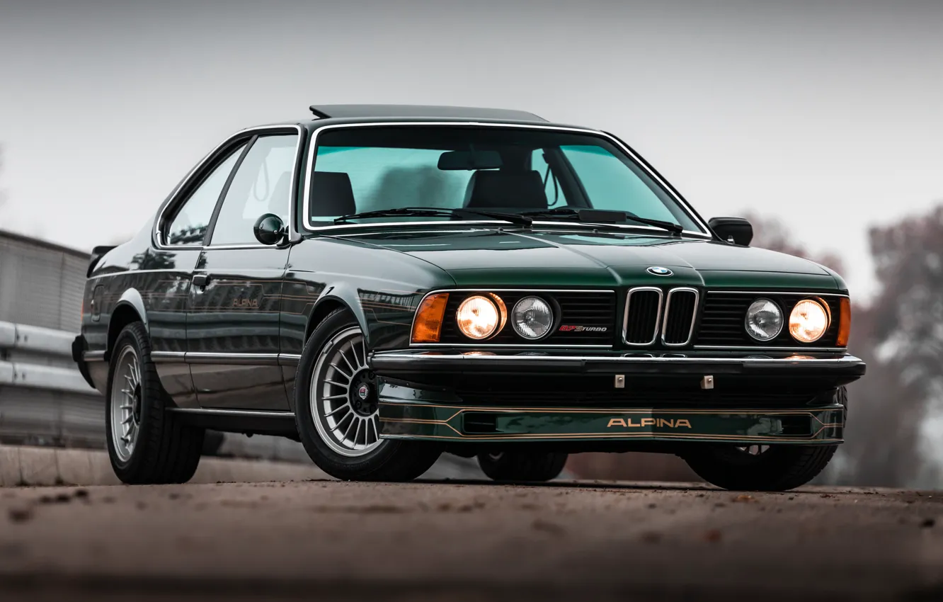 Фото обои BMW, TURBO, E24, ALPINA, B7S