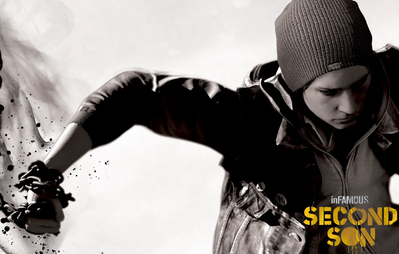 Фото обои цепь, inFamous, ДелсинРоу, SecondSon