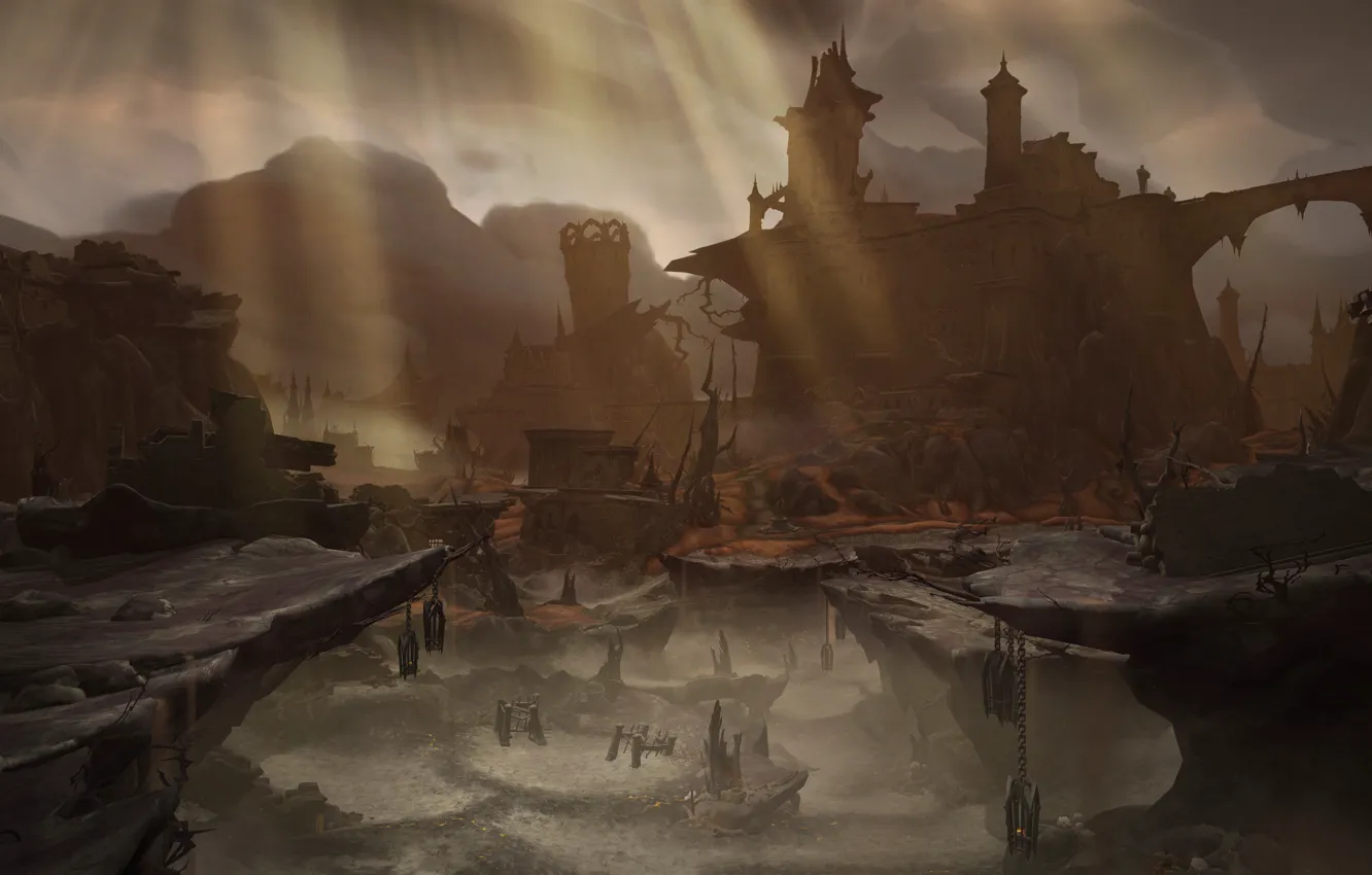 Фото обои World of Warcraft, Вар Крафт, shadowlands