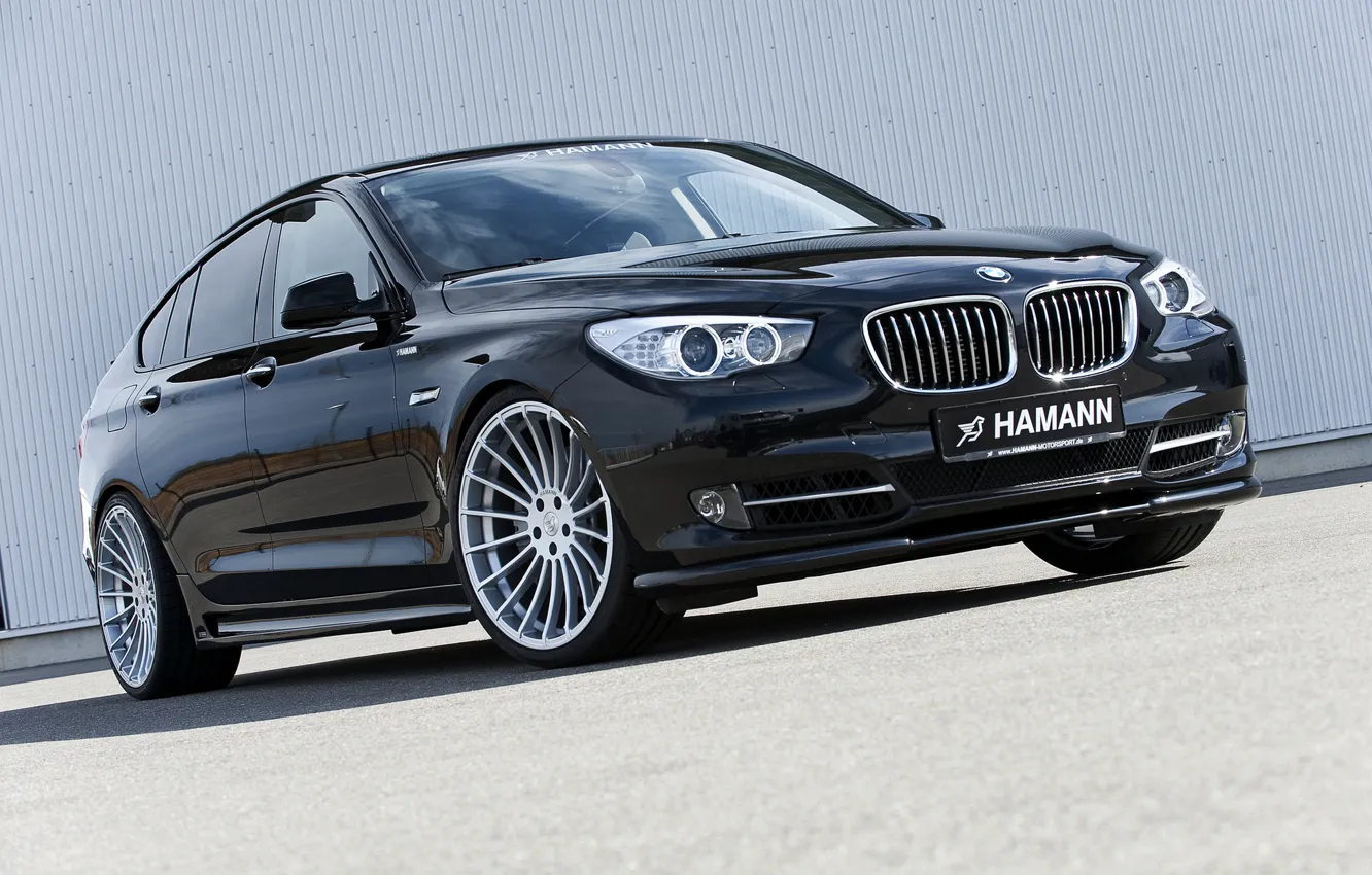 Фото обои асфальт, BMW, Hamann, 2010, Gran Turismo, 550i, 5er, F07