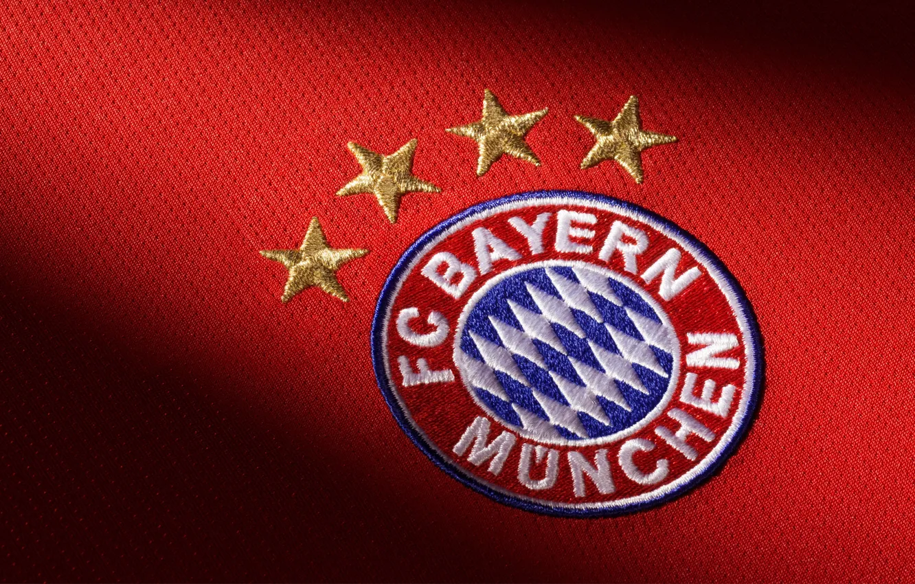 Фото обои wallpaper, sport, logo, football, FC Bayern Munchen