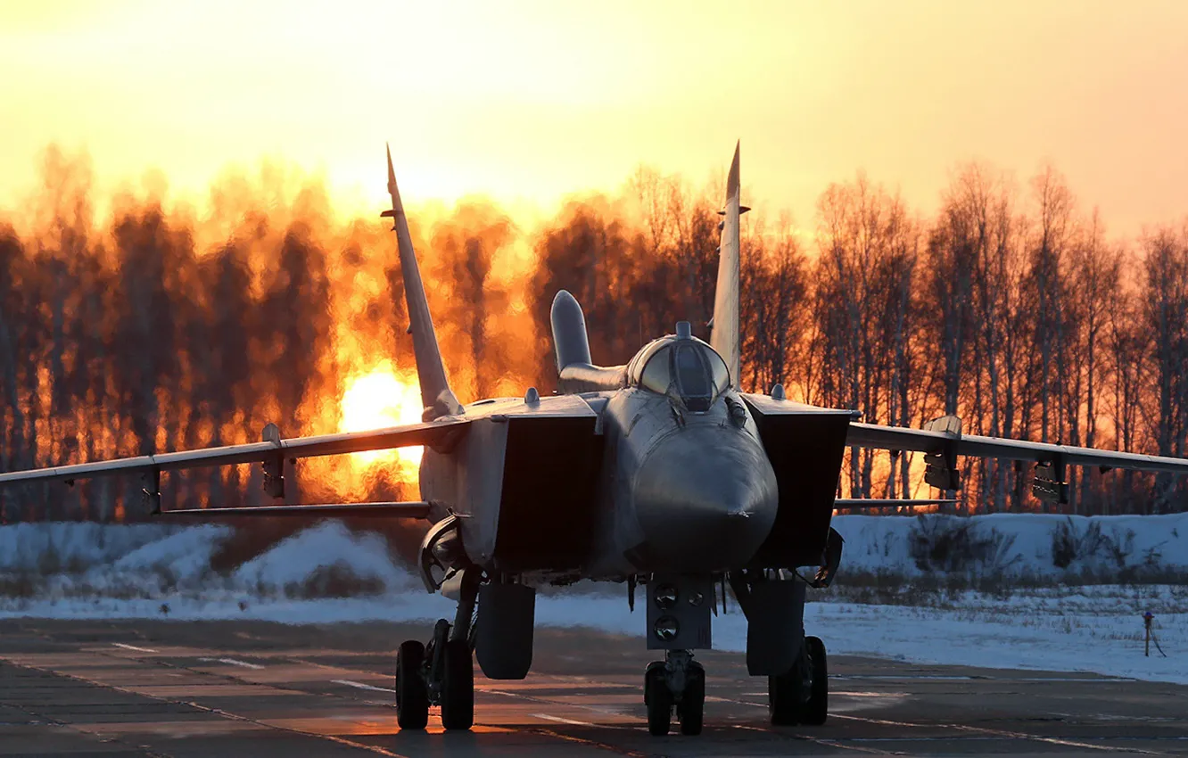 Фото обои Foxhound, двухместный сверхзвуковой всепогодный, ОКБ МиГ, МиГ-31БМ, истребитель-перехватчик дальнего радиуса действия, современная версия МиГ-31 для …