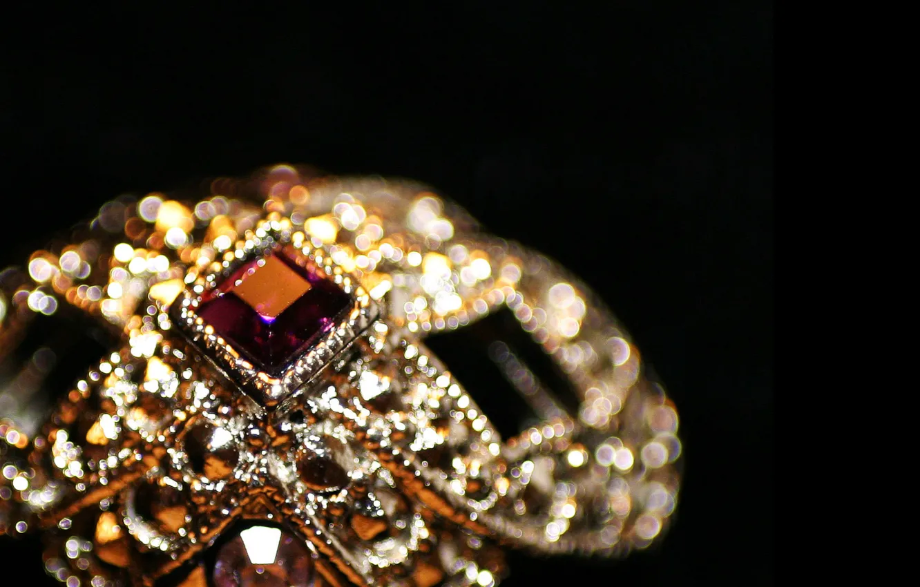 Фото обои камни, кольцо, драгоценность, Винтажное