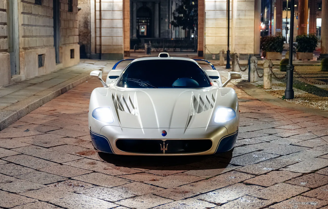 Фото обои Maserati, front, MC12, Maserati MC12