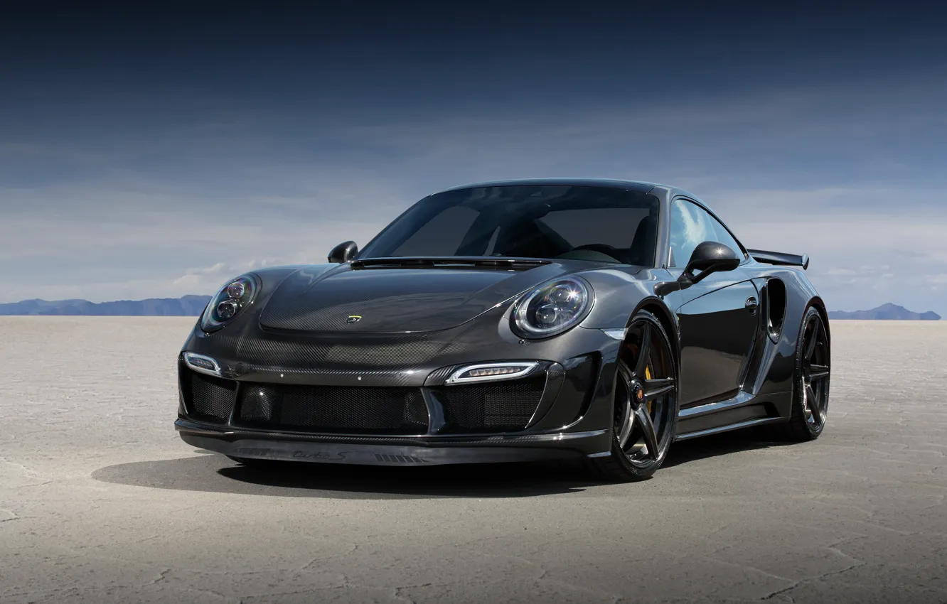 Фото обои 911, Porsche, GTR, порше, Turbo, TopCar, 991, Carbon Edition