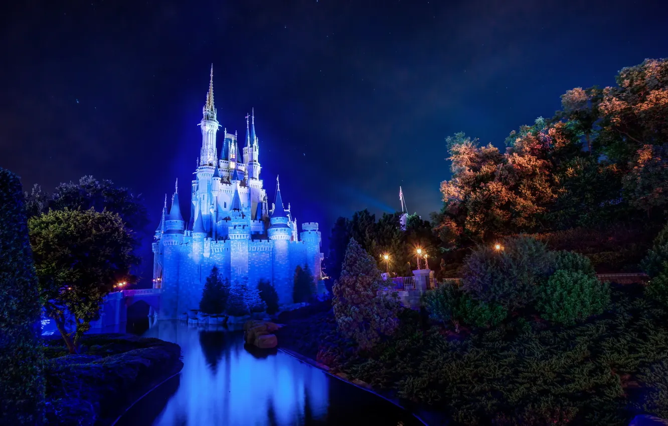 Фото обои Cinderella Castle, Magic Kingdom, Walt disney world