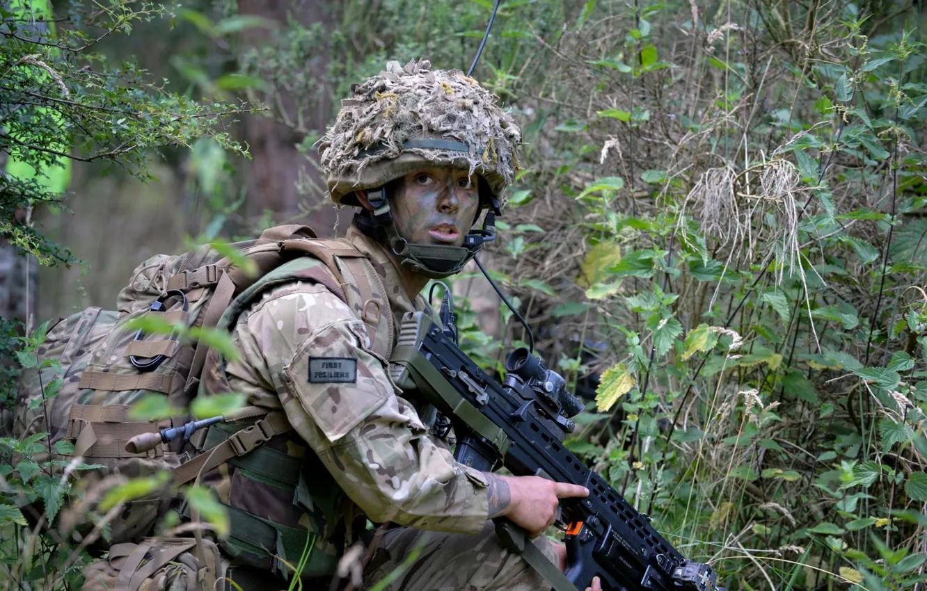Фото обои оружие, армия, British Army