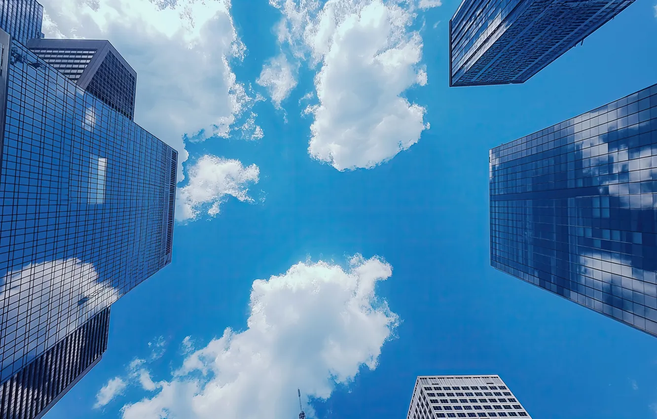 Фото обои sky, clouds, canada, downtown, toronto