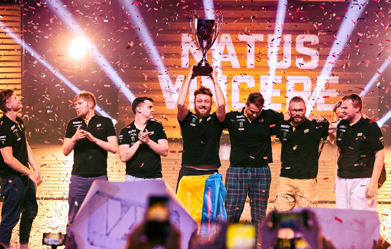 Фото обои na'vi, champions, counter strike, natus vincere, cybersport, starseries, starladder