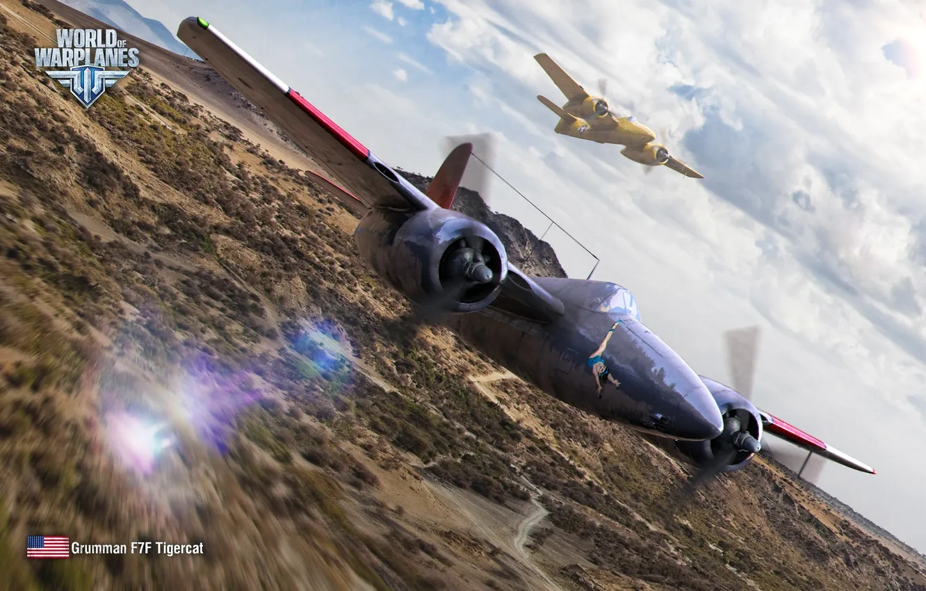 Фото обои самолет, USA, США, plane, aviation, авиа, arcade, MMO