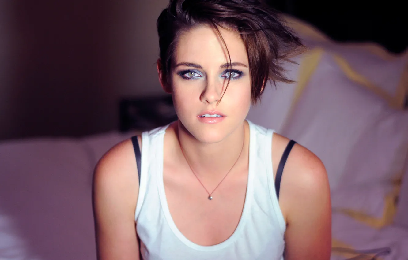 Фото обои Kristen Stewart, Кристен Стюарт, Byrdie