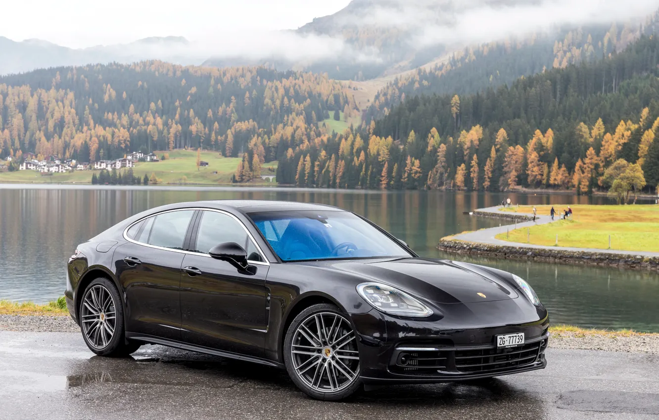 Фото обои Porsche, Panamera, Автомобиль, 2016, Металлик, (971), 4S