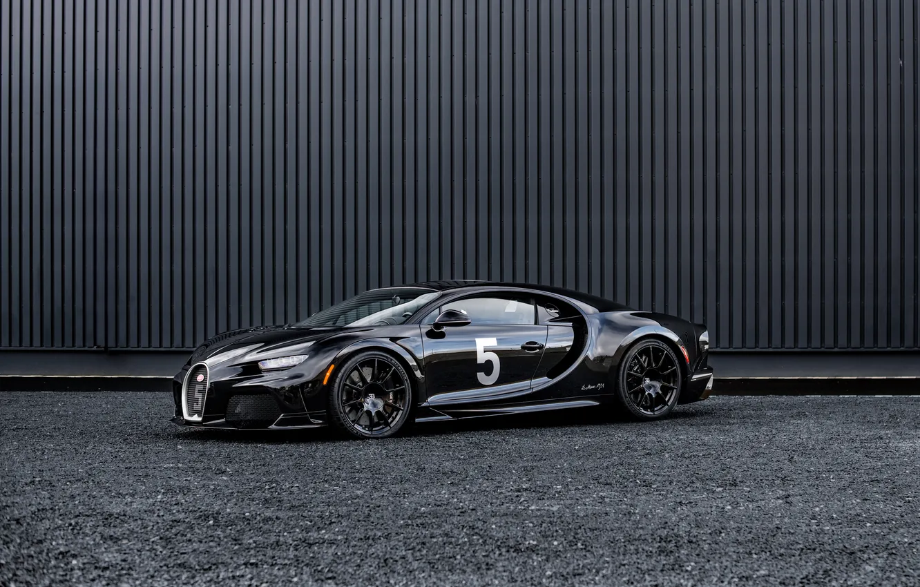 Фото обои Bugatti, Chiron, 2024, Bugatti Chiron Super Sport "Hommage Type 50S"