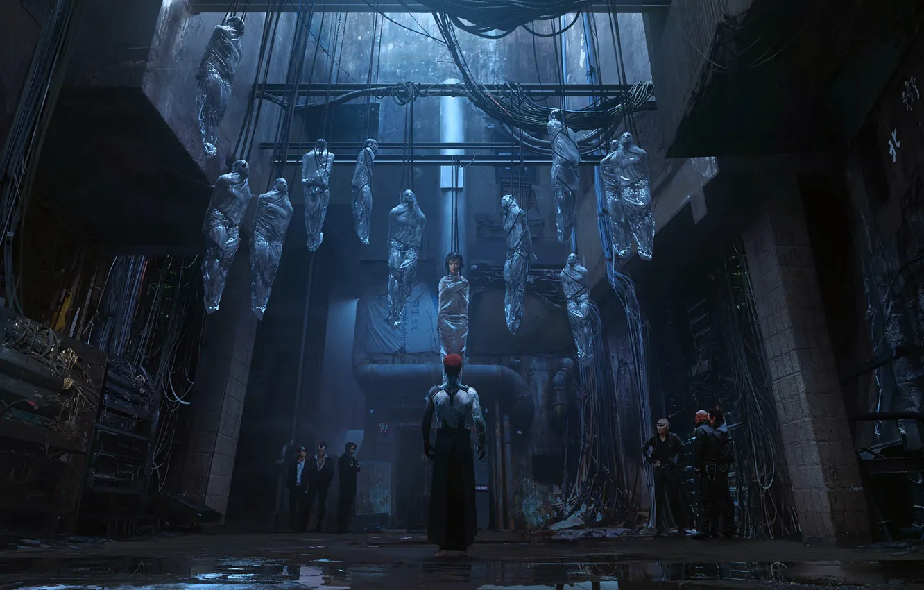 Фото обои concept art, Ghost in the shell, Maciej Kuciara