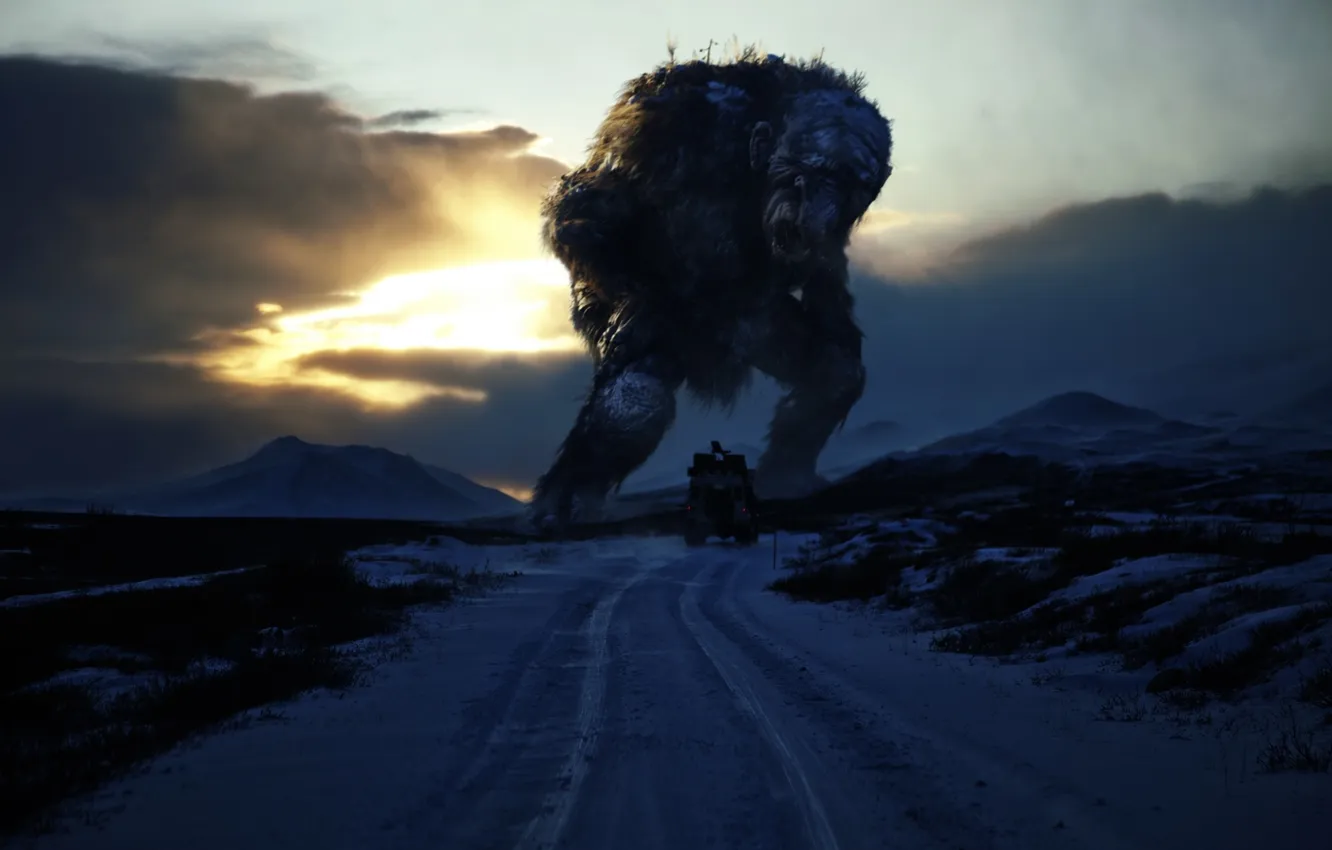 Фото обои Норвегия, Norway, Охотники на троллей, Trolljegeren