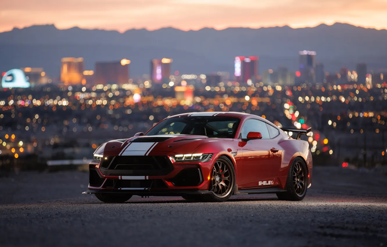 Фото обои Mustang, Shelby, Shelby Super Snake, 2024