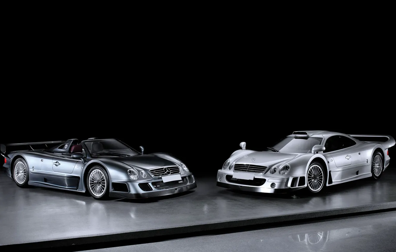 Фото обои GTR, Mercedes, Benz, CLK