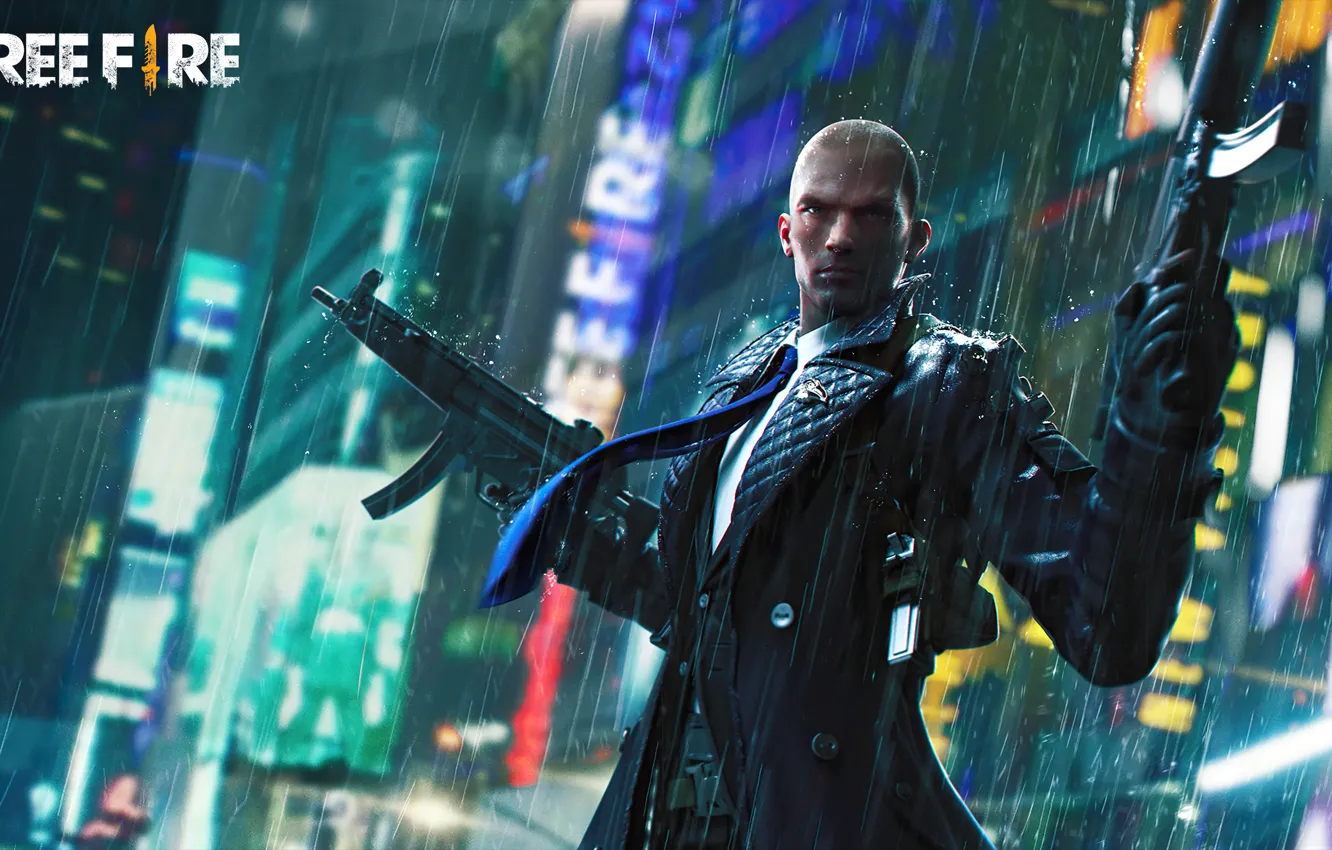 Фото обои дождь, игра, здания, game, character, rain, Рафаэль, персонаж