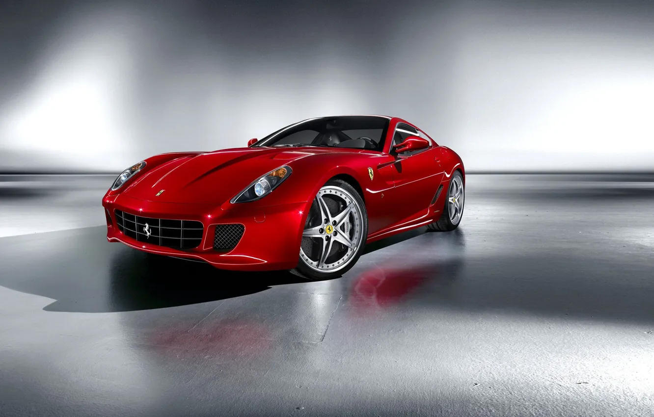 Фото обои красный, Ferrari, спорт-кар, Fiorano