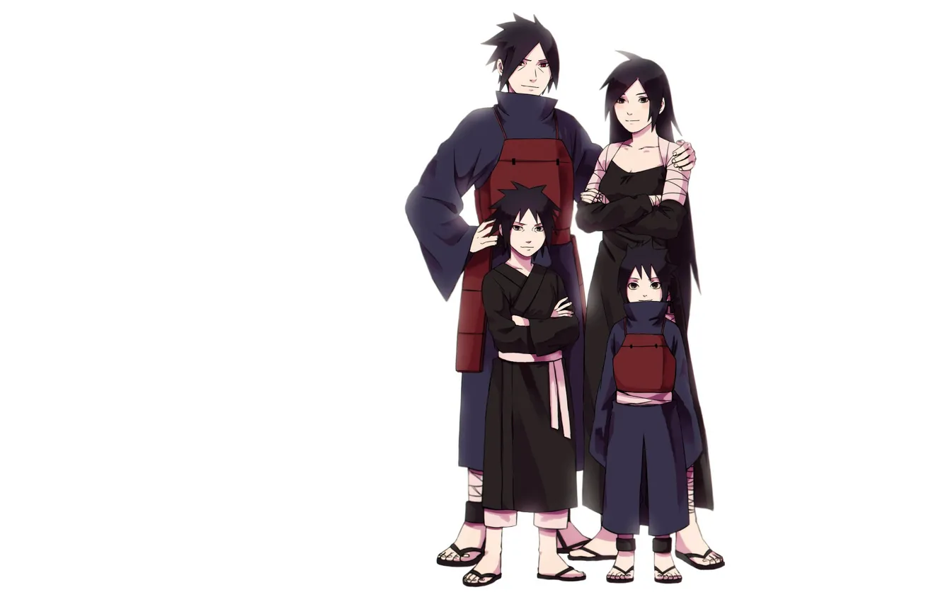 Фото обои семья, Наруто, Naruto, Учиха