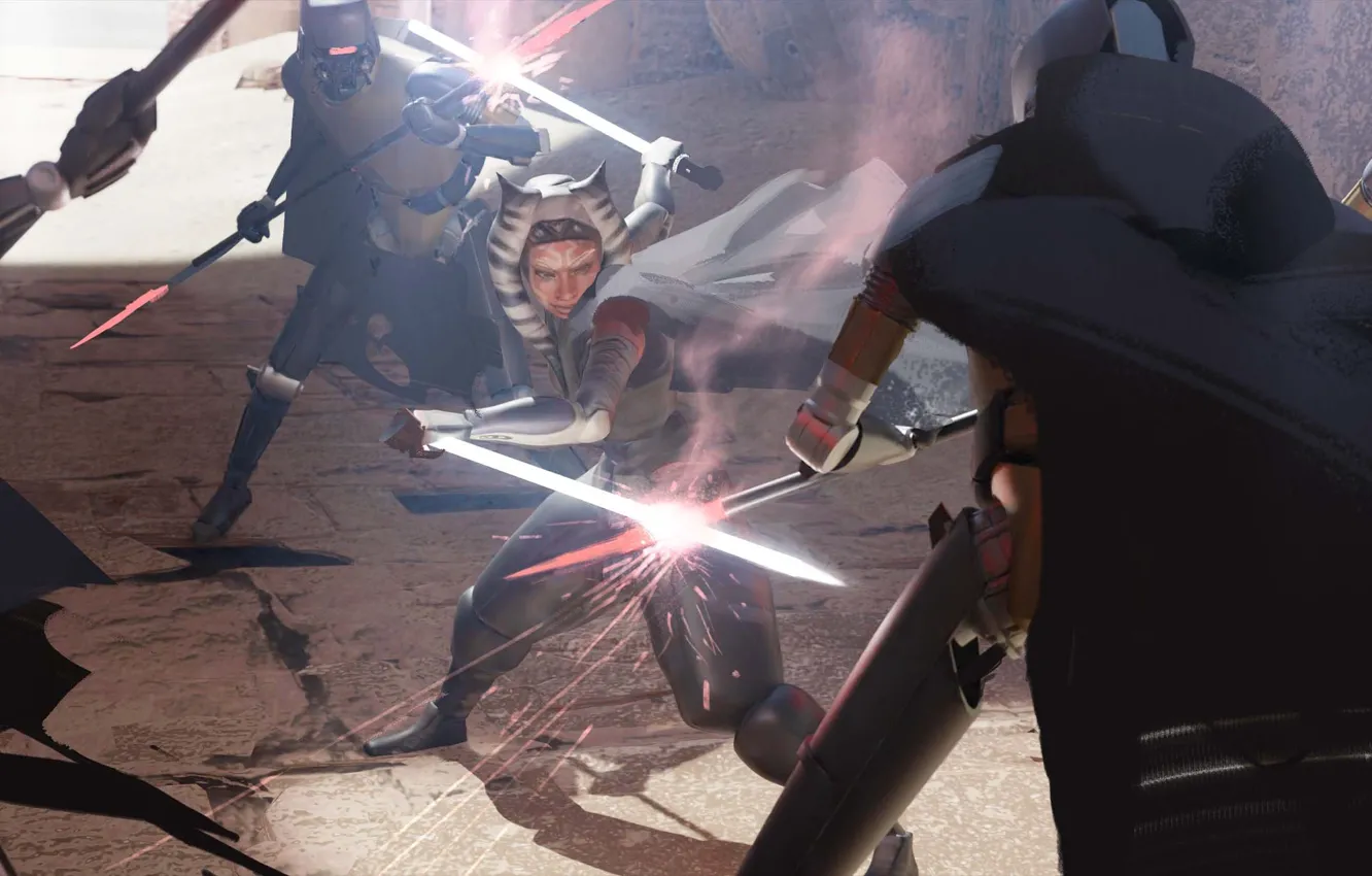 Фото обои фильм, Звездные войны, сериал, concept art, Джедай, Асока, Ahsoka, by Jama Jurabaev