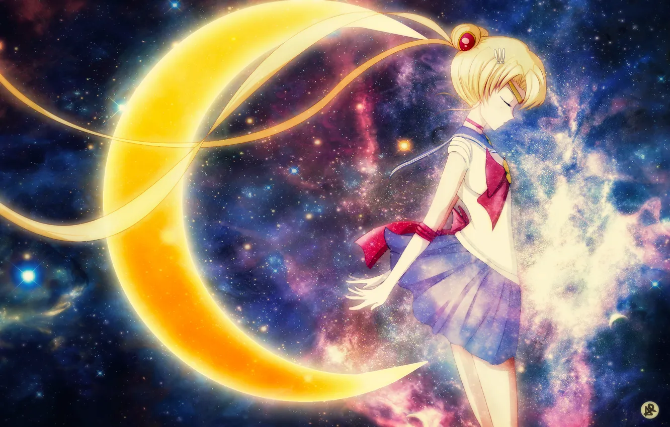 Фото обои Аниме, Sailor moon, Усаги Цукино