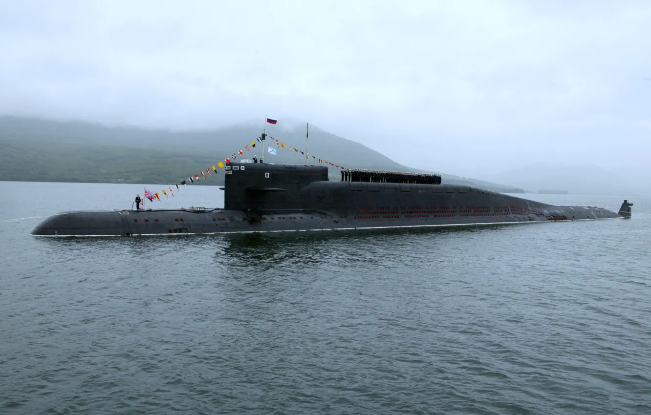 Фото обои лодка, подводная, атомная, Подольск, проект 667бдр