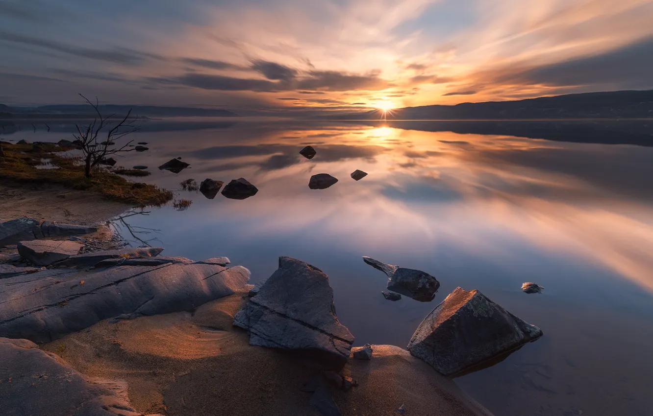 Фото обои Норвегия, Norway, Tyrifjorden