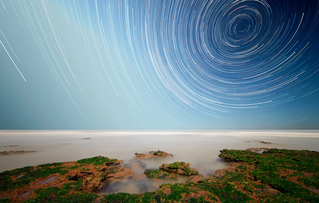 Фото обои пляж, звезды, океан, полюс, Аргентина, южный