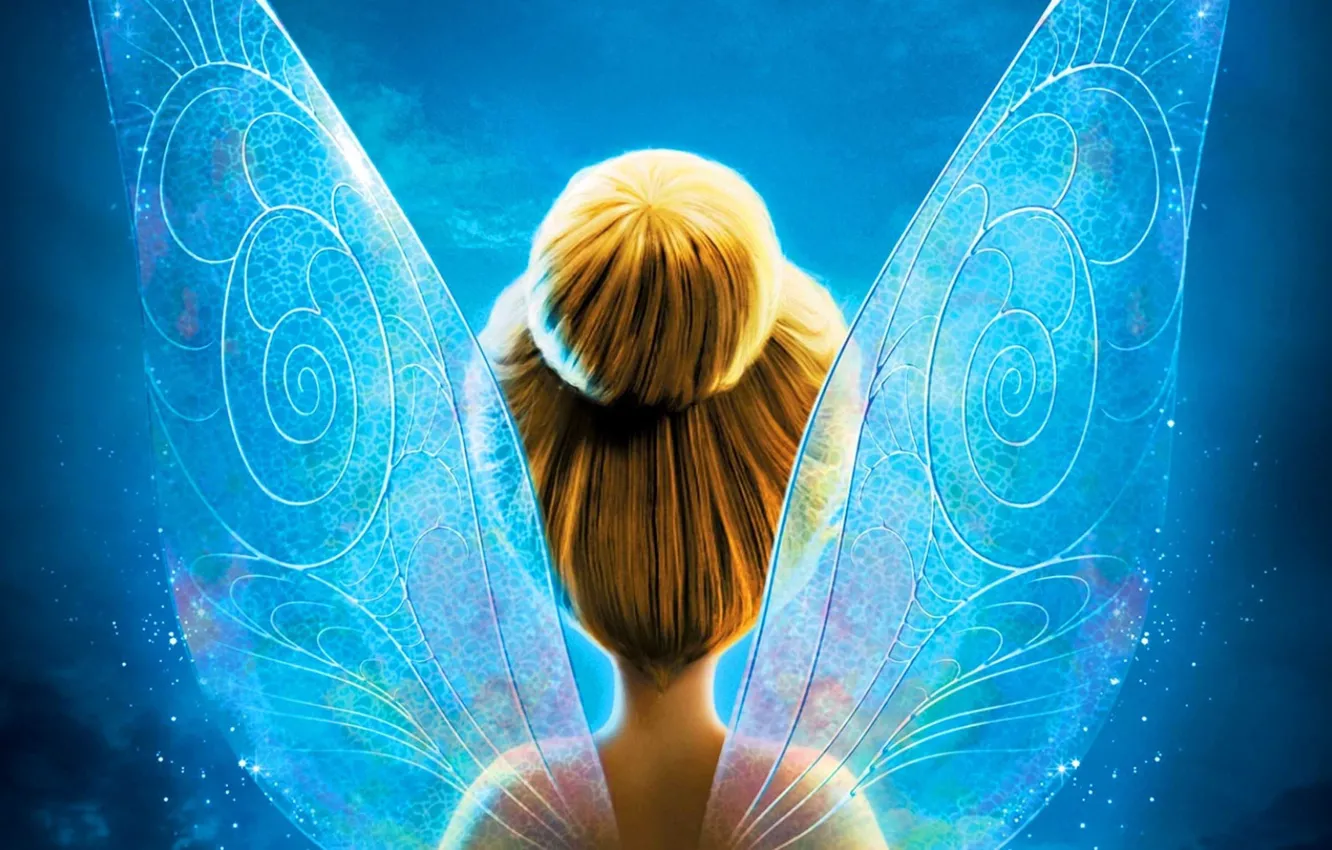 Фото обои fantasy, wings, tinkerbell