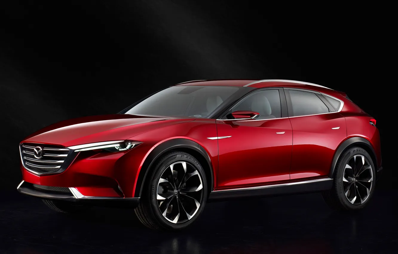 Фото обои Concept, концепт, Mazda, мазда, 2015, коеру, Koeru, кросховер