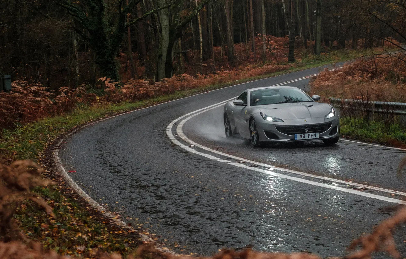 Фото обои Ferrari, Portofino, Ferrari Portofino M