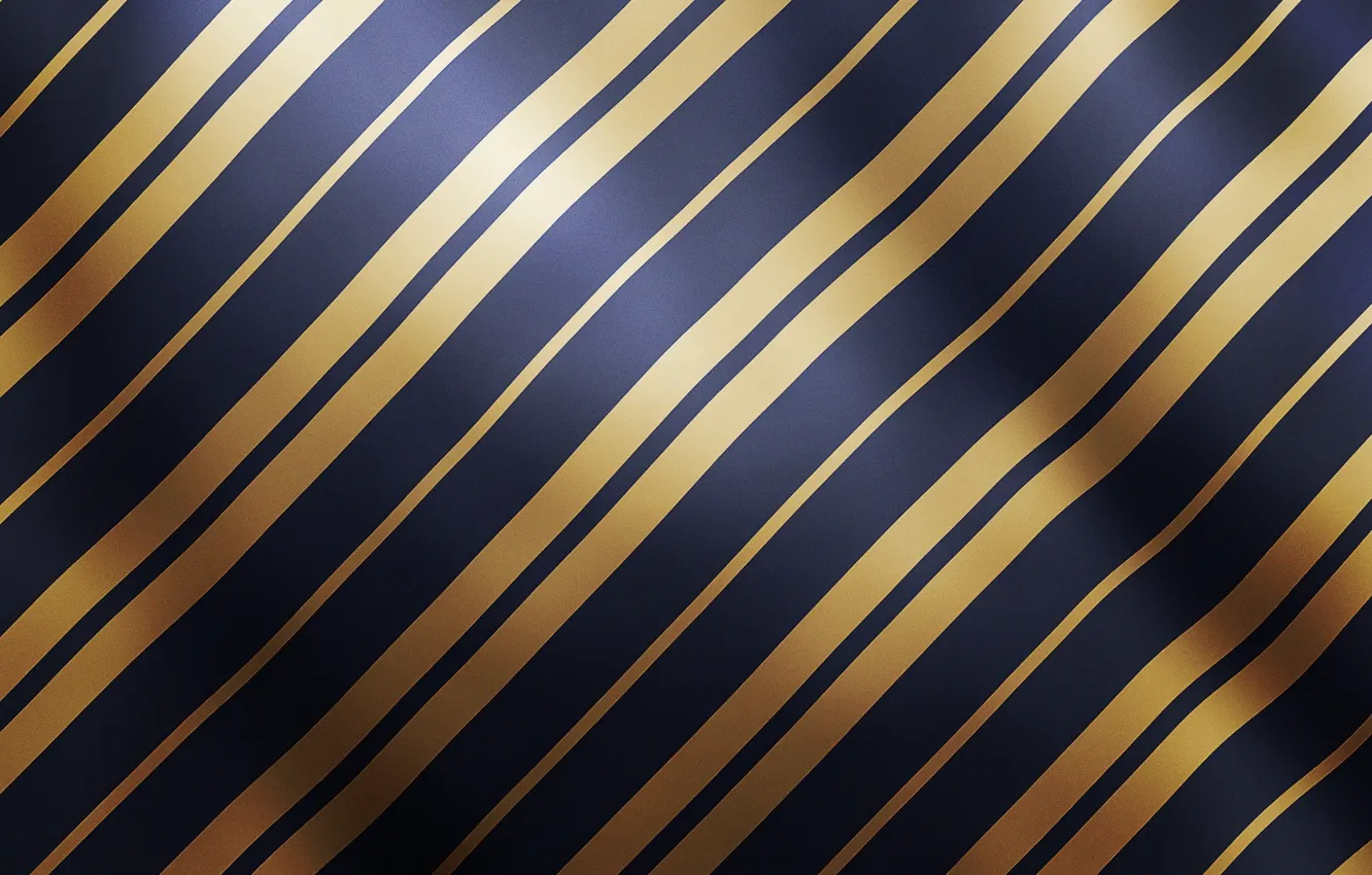 Фото обои линии, синий, желтый, полосы, блеск, текстура, золотой, атлас