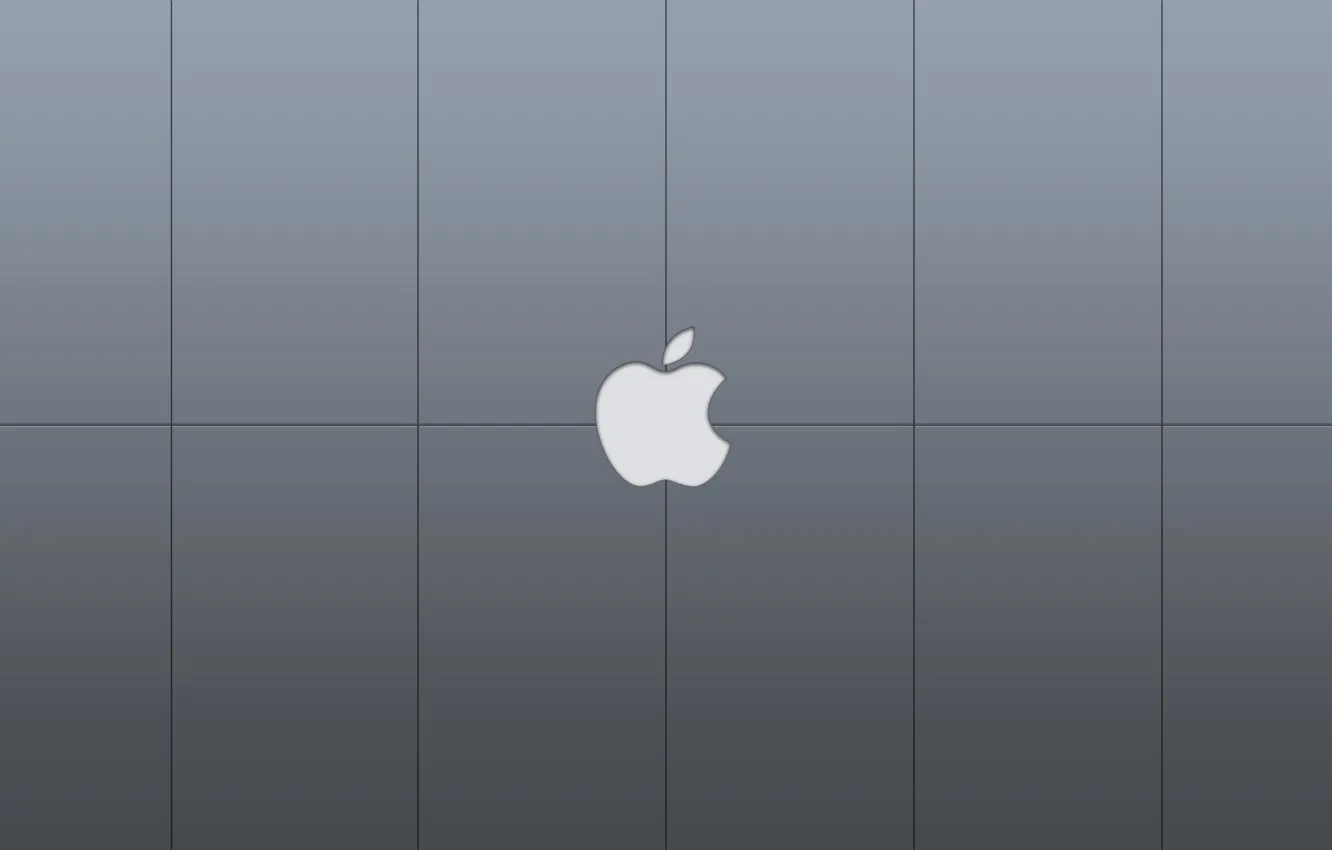 Фото обои apple, яблоко, mac, hi-tech