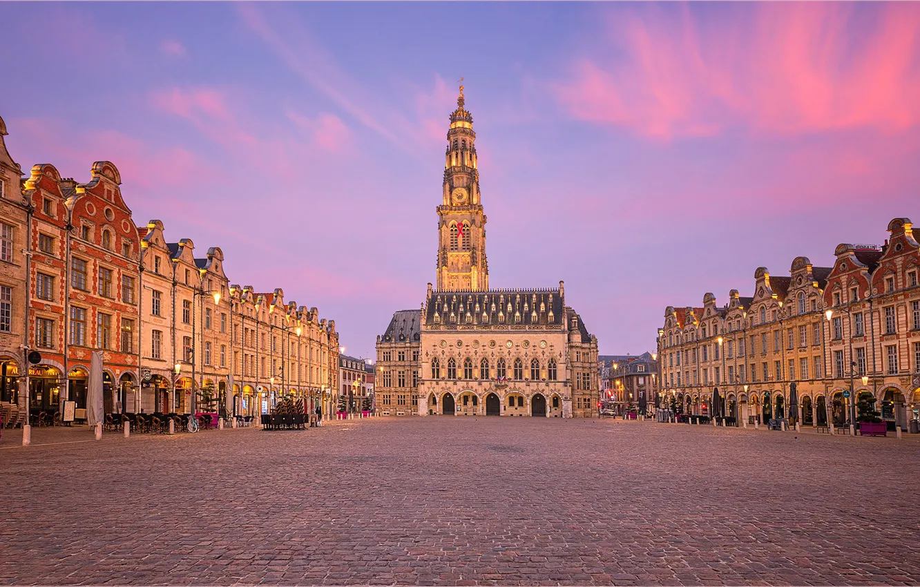 Фото обои Франция, площадь, Аррас