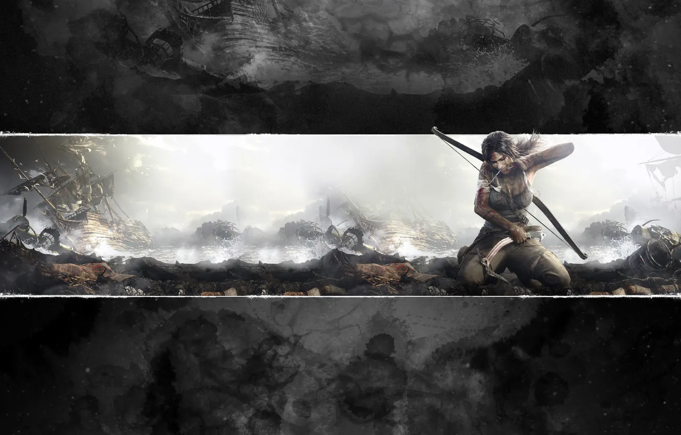 Фото обои Tomb Raider, a survivor is born, Lara Croft