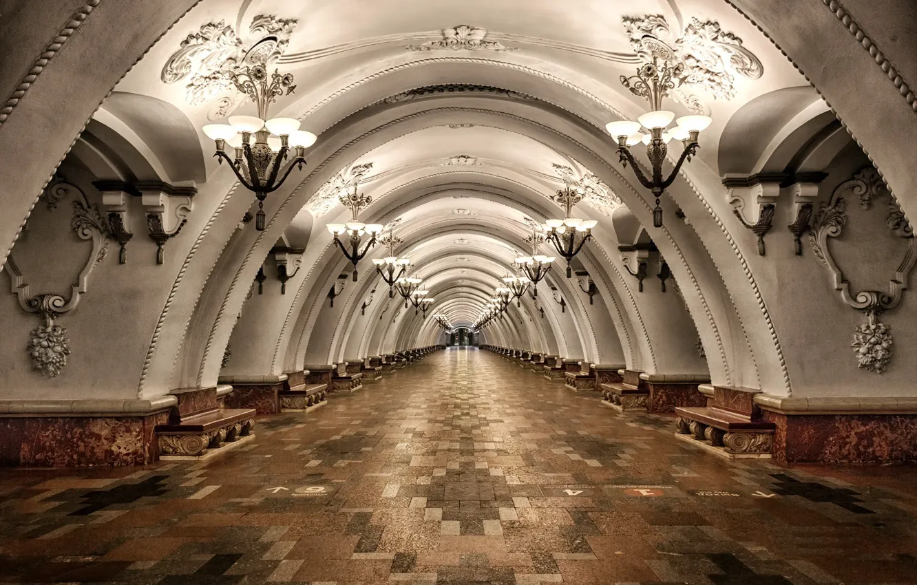 станция метро арбатская фото внутри