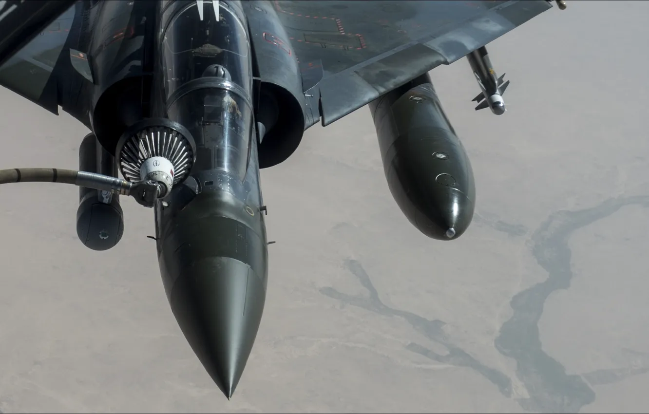 Фото обои sky, Air Force, Mirage, Aviation
