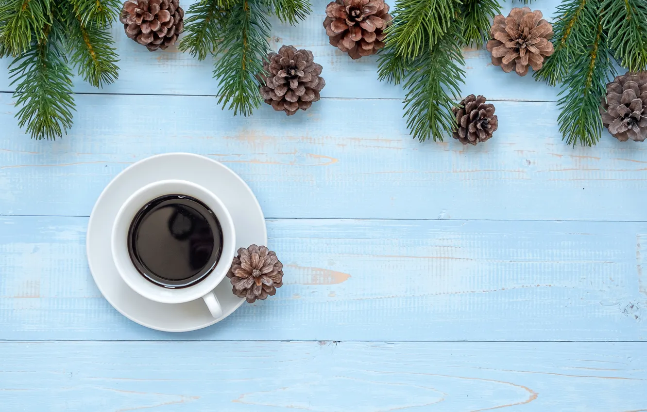 Фото обои украшения, Новый Год, Рождество, Christmas, wood, New Year, coffee cup, decoration