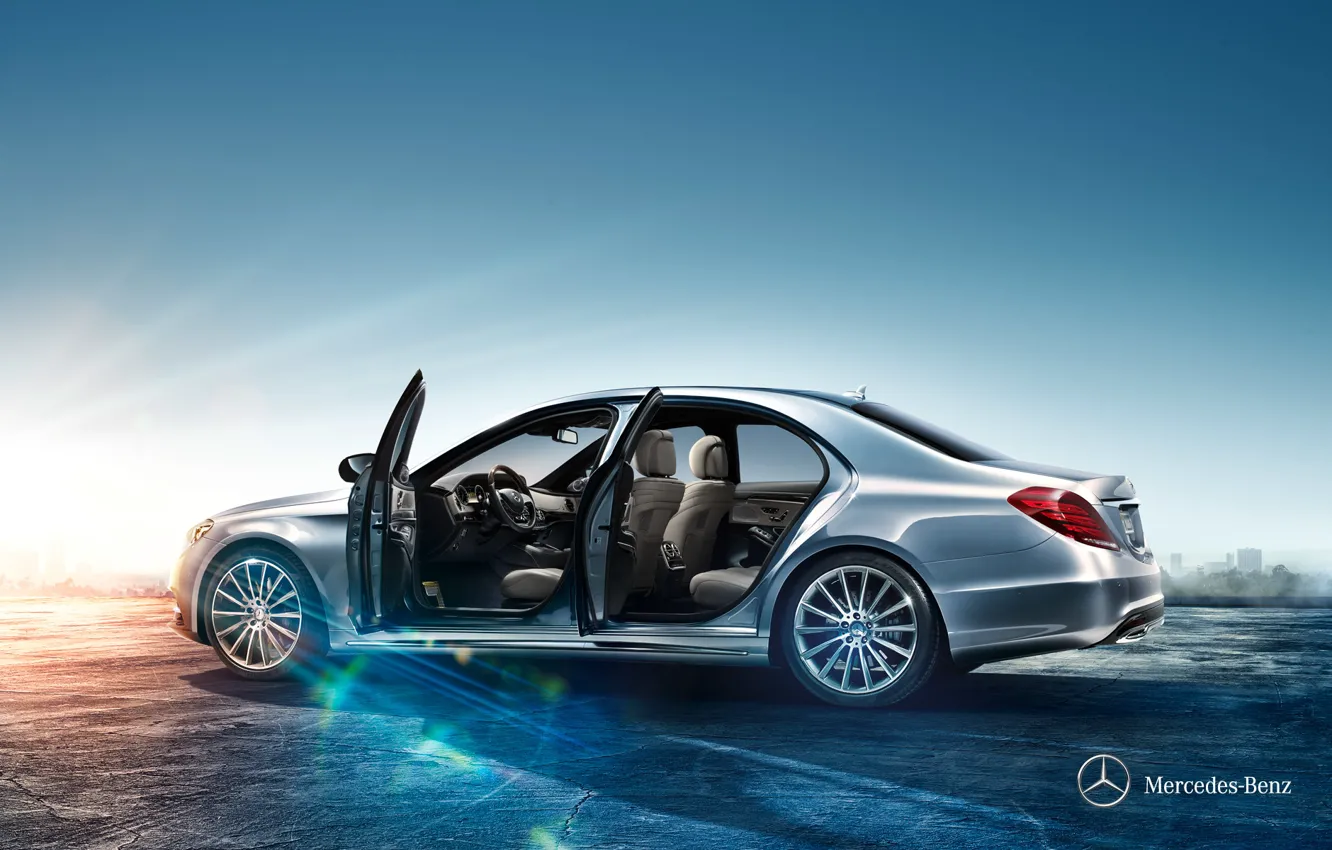 Фото обои Mercedes-Benz, Салон, 2013, S-Class